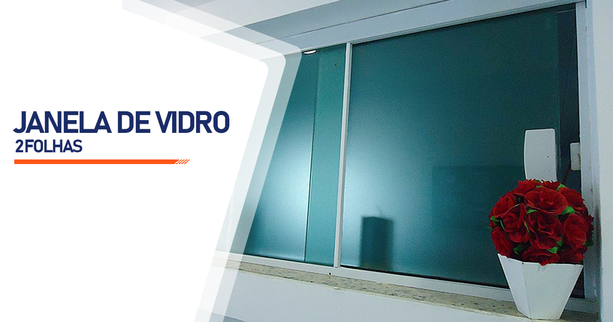 Janela De Vidro 2 Folhas Uberaba