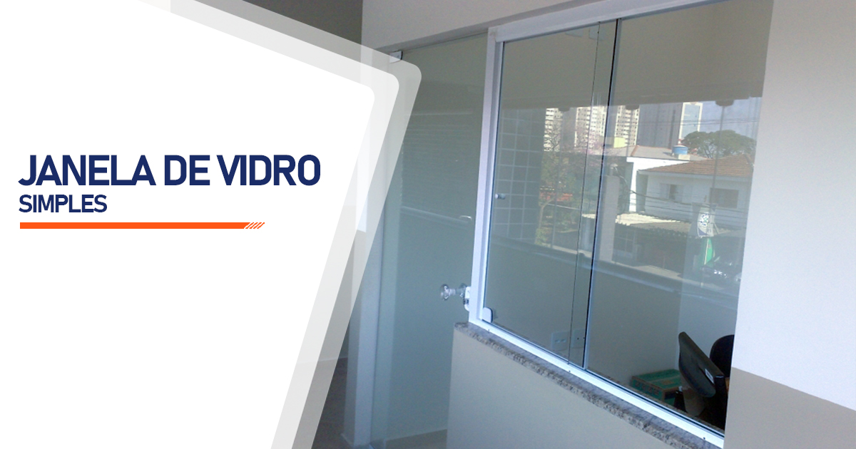 Janela De Vidro Simples Uberaba